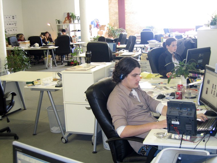 NEED magazine office image